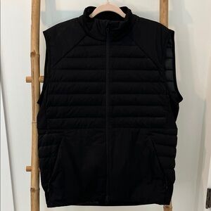 lululemon athletica Men's Black Quilted Vest